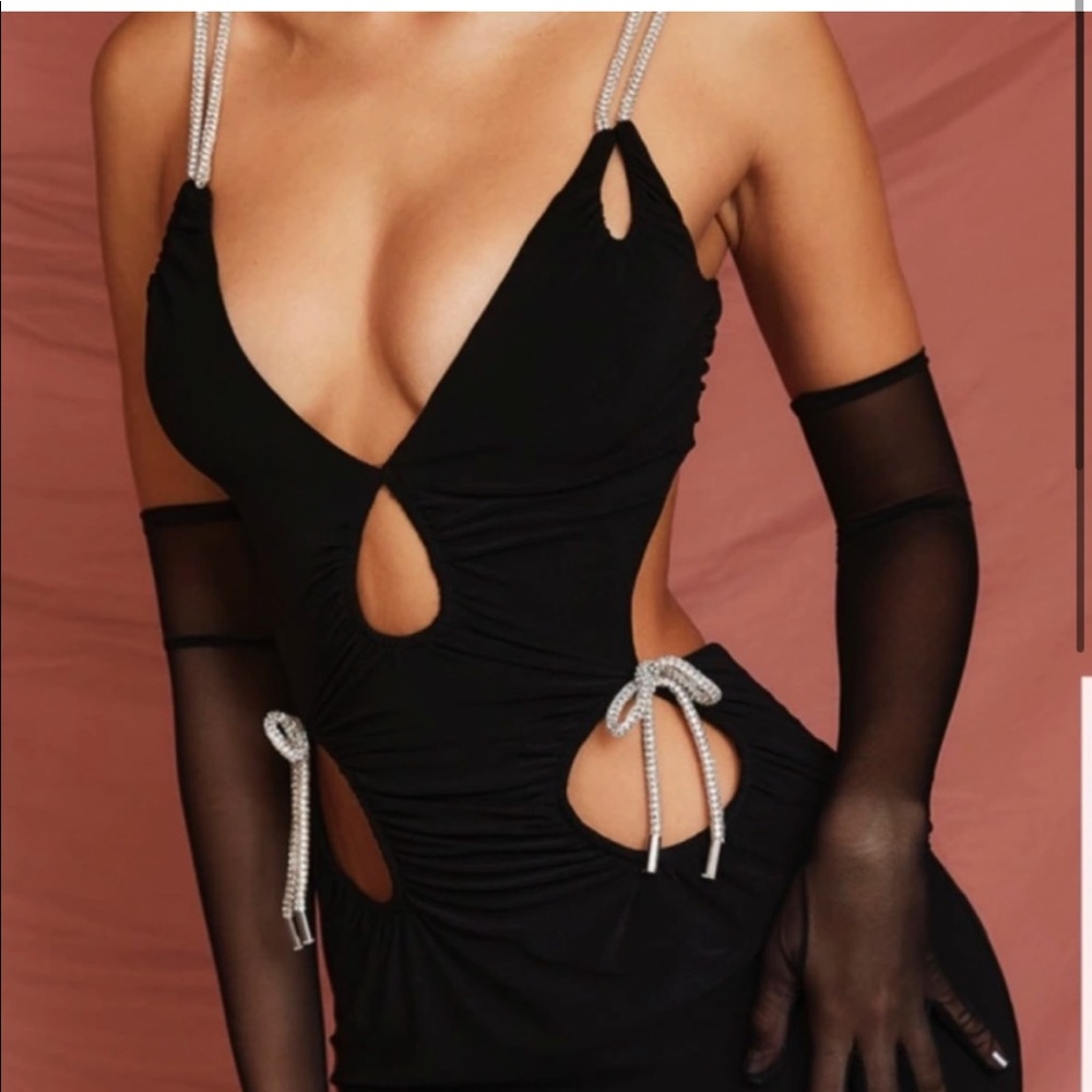 house of cb valerie dress black